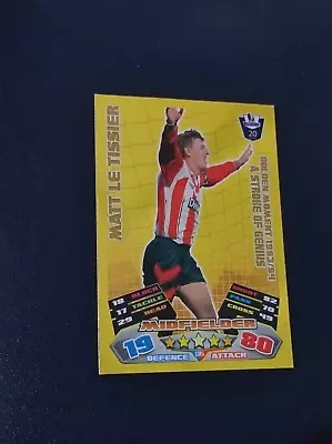 Matt Le Tissier Trading Card. Topps Match Attax. Southampton. Golden Moment • £1.99