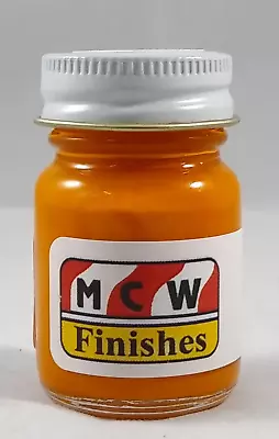 MCW Finishes 1407E Race Hemi Engine Orange Enamel Model Paint For Auto • $6