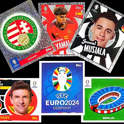 Topps UEFA EURO 2024 Germany Sticker - Single Sticker To Choose From 1/3 • $2.09