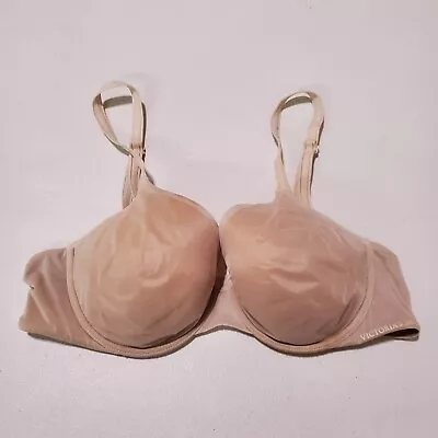 Victoria's Secret Women Bra 36C Beige Lined Perfect Coverage Underwire • $14.21