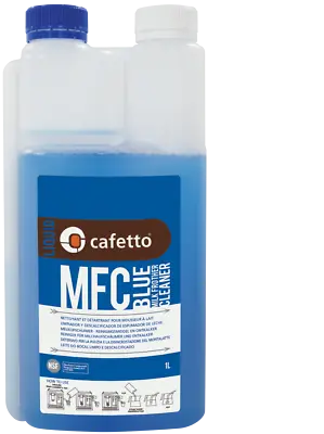 NEW Cafetto 1lt MFC Blue Liquid Coffee Machine Milk Line Cleaner • $29.94