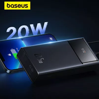 Baseus 22.5W PD 30000mah Power Bank Portable External Battery For IPhone 15 Pro • $47.69