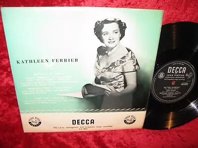 Nm- Uk 10  Decca Lw 5072 Mono Kathleen Ferrier Recital Of Arias • £2