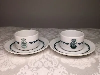 Royal Netherlands Steamship Company KNSM Van Zwanenburg China Cup + Saucer Set 2 • $199.99