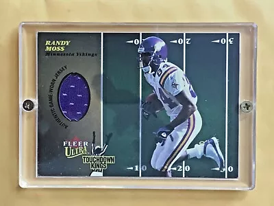 2003 Fleer Ultra Touchdown Kings Memorabilia Randy Moss #TK/RM HOF • $12.95