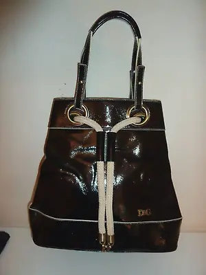 D & G Dolce Gabbana Black Large Shoulder Bag • £125