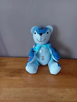 Handmade Memory Bear 8  Height Sitting Memories Loved Ones  • £25