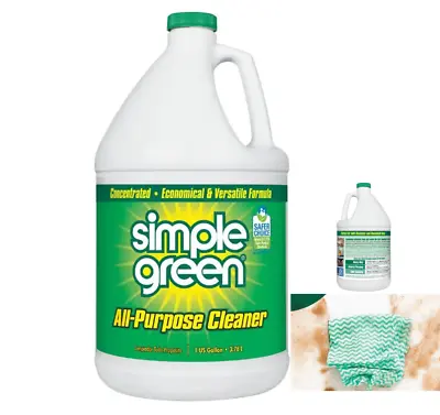 Simple Green All-Purpose Cleaner 1 Gal. Concentrated Removes Dirt Grease Stains • $14.05