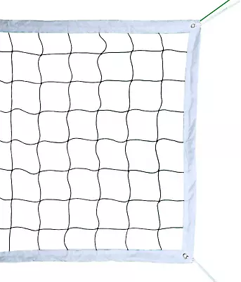 Professional Volleyball Net Outdoor With Aircraft Steel Cable Heavy Duty  • $37.69