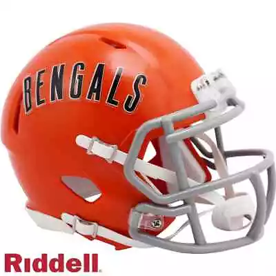 *sale* Cincinnati Bengals 1968-1979 Throwback Nfl Speed Mini Football Helmet! • $33.77