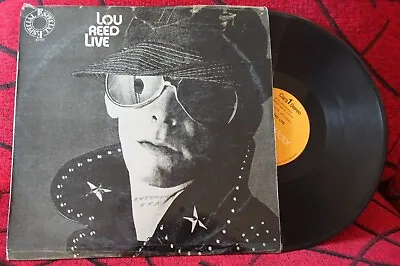 LOU REED ** Live ** ORIGINAL 1975 Spain LP ** VELVET UNDERGROUND • $19.99