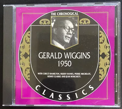 GERALD WIGGINS 1950 - THE CHRONOGICAL CLASSICS CD - BLACK AMERICAN Jazz • $12.99