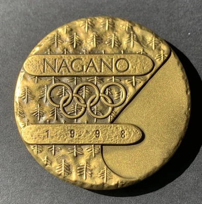 $12.38 • Buy 1998 Nagano  Olympic Games Participation Medal - In Original Box