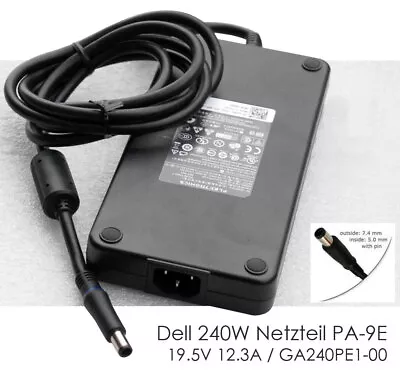 Dell Power Supply PA-9E 19.5V 12.3A Precision M6800 M6500 M6600 M6700 M6400 AA15 • $72.79