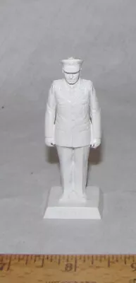 Marx Vintage General Clay Statuette 60mm White Hard Plastic Toy Soldier      T1 • $9.99