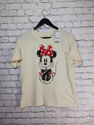 Minnie Mouse Disney Womens Shirt Sz L • $12.99