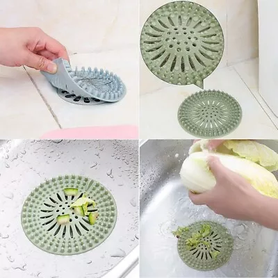 £2.69 • Buy Hair Trap Shower Bath Hole Waste Catcher Stopper Drain Sink Strainer Filter