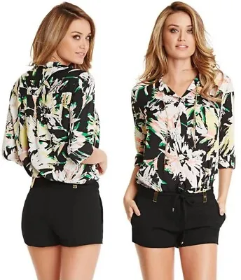 🌸 NWT GUESS BY MARCIANO SUNSET BLOUSE Size S 🌸 • $82.50