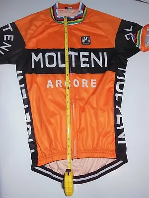 Molteni Acore Retro Cycling Jersey - Short Sleeve - M - Vintage Style • $19.99