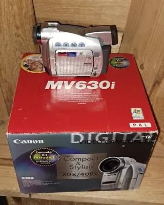 CANON DM-MV630i MiniDV Digital Video Camera Camcorder Spares  • £0.99