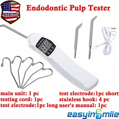 $42.73 • Buy 1Set Dental Endodontic Oral Teeth Nerve Vitality Testing Equipment Pulp Tester