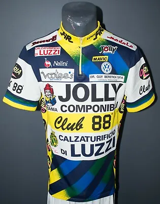 Jolly 1989 Vintage Componibili Club 88 Cycling Jersey Retro Mens Shirt Size M • $90.32