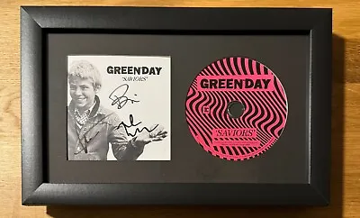 Green Day - Saviors - Signed/Autographed - FRAMED • $299.99