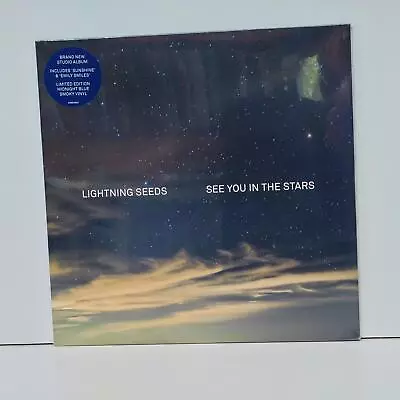 Lightning Seeds - See You In The Stars Midnight Blue Smoky Vinyl Lp (sealed) • £16.99