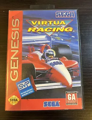 Virtua Racing (Sega Genesis 1994) Tested With Case • $25