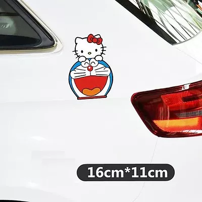 Cartoon Cute Hello Kitty Doraemon Car Decal Car Sticker - 1pc • $5.60