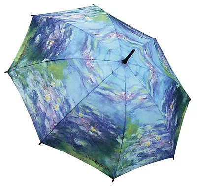 Umbrella Claude Monet Impressionist Art Water Lilies Field Giverny Arte France  • $29.99