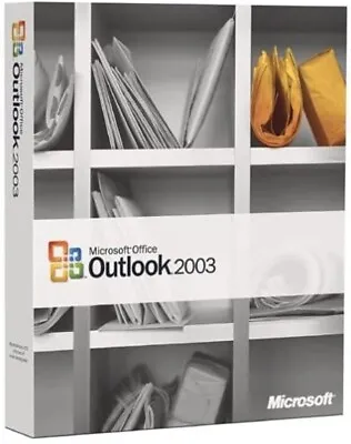 Microsoft Office Outlook 2003 Full Version W/ Permanent License  == NEW == • $14.95