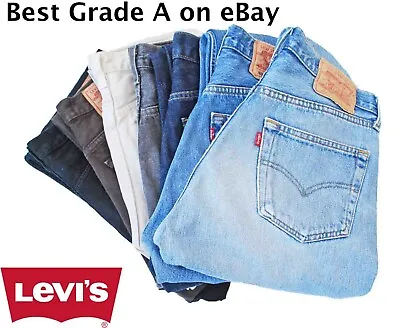 Vintage Levis 501 Jeans Grade A  W30 W32 W34 W36 W38 W40 501s • £33.95