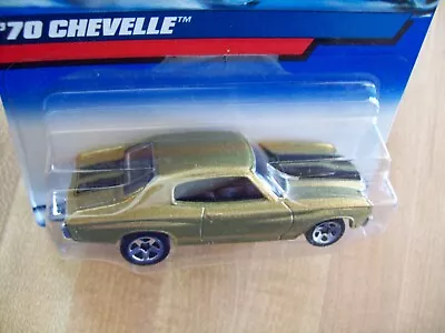 **read** 2000 Hot Wheels 1970 Chevy Chevelle #107 Hotwheels Hw Gold Colored 107 • $3.79