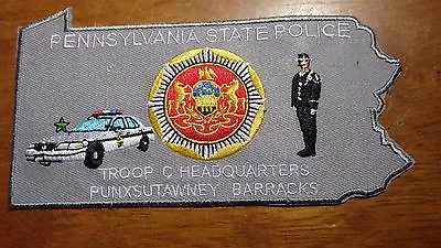  Pennsylvania State Police Troop C Punxsutawney Headquarters State Trooper • $7.99