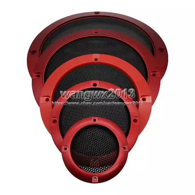 1pcs 2 -10  Speaker Grill Cover Audio Decorative Ring Metal Mesh Protection #1 • $10.68