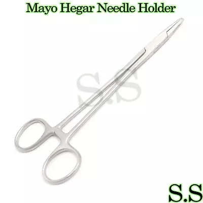 Mayo Hegar Needle Holder 8  Surgical Dental Instruments O.R Grade • $8.10