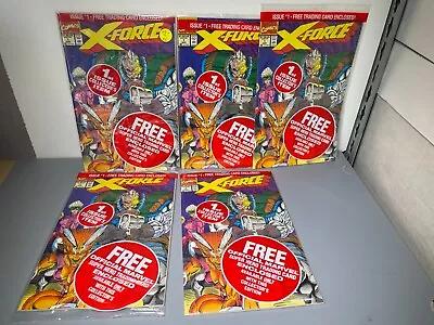 X-Force #1 - Negative Reverse Error UPC Sealed 5 Copies • $15