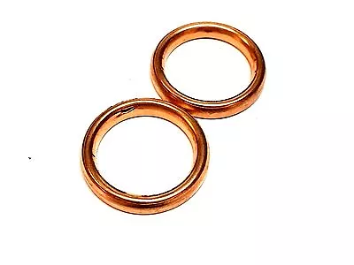 Set Of Two 38mm Copper Exhaust Pipe Gaskets 150cc 200cc 250cc 300 Dirt Bike Atv • $10.95