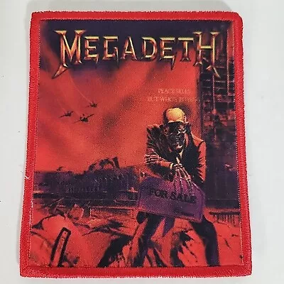 . MEGADETH Peace Sells... But Who's Buying SMALL PATCH Printed Band Logo • $9.93