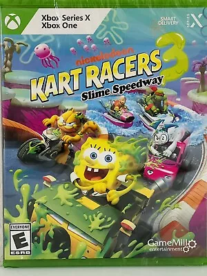 Nickelodeon Kart Racers 3: Slime Speedway - Xbox Series X / Xbox One • $24.99