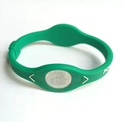  Power Energy Bracelet   Sport Wristbands Balance Ion Magnetic Therapy Silicone • $0.99