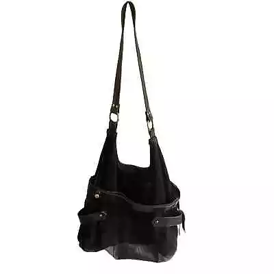 Dark Matter By Knox Leather And Suede Hobo And Belt Bag • $36