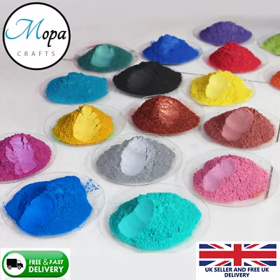 Cosmetic Mica Powder Pigment Soap Bath Bombs  Nail Art Additive Soy Wax Candle • £180.99