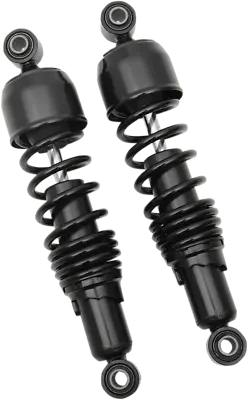 Drag Specialties Black 11  Standard Rear Shocks Fits 1984-2023 Harley Touring • $186.95