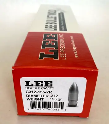 Lee 90385 2-Cavity Bullet Mold For 7.62 X 39mm (312 Diameter) 155 Grain • $39.91