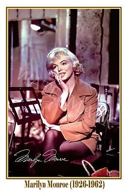 Marilyn Monroe Signed 12x18 Inch Photograph Poster - Top Quality • $28.95