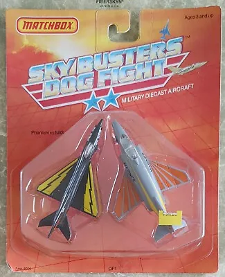 Vintage * 1988 Matchbox * Skybusters * Dog Fight Phantom Vs. Mig (#df1) * New * • $24.99