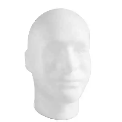 White Foam Male Head By Ashland® Styrofoam • $11.98