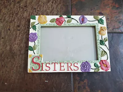 Malden International Designs SISTERS Hand Painted Frame 4 X 6 Picture • $15.99